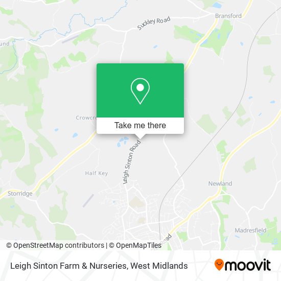 Leigh Sinton Farm & Nurseries map