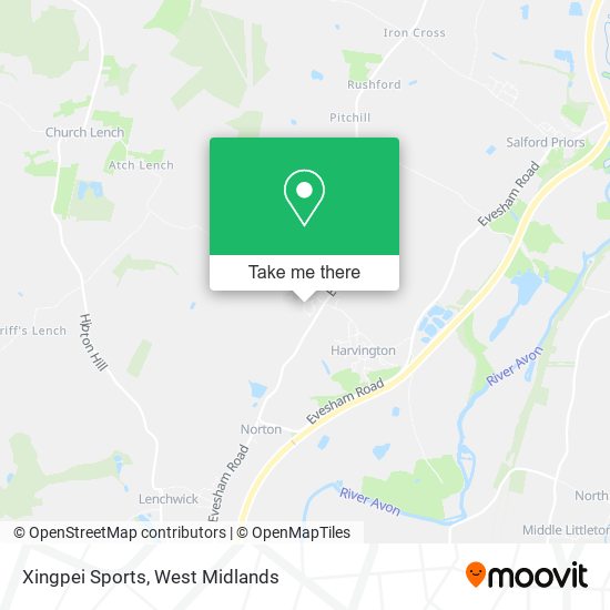 Xingpei Sports map