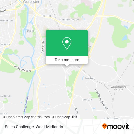 Sales Challenge map