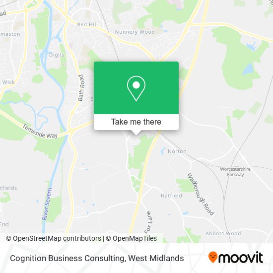 Cognition Business Consulting map