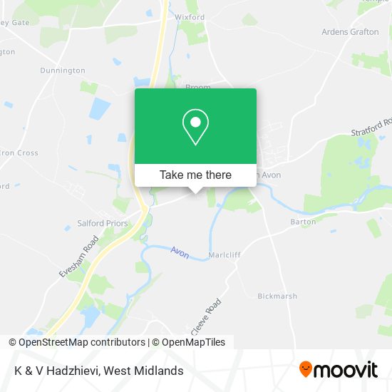 K & V Hadzhievi map