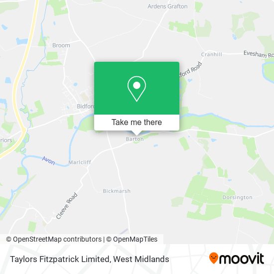 Taylors Fitzpatrick Limited map