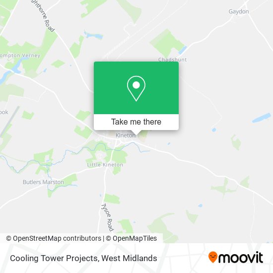 Cooling Tower Projects map