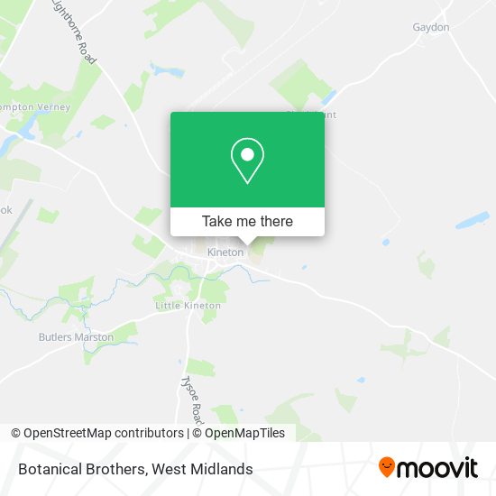 Botanical Brothers map