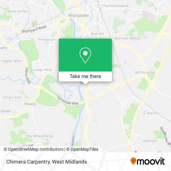 Chimera Carpentry map