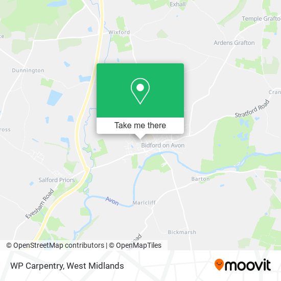 WP Carpentry map