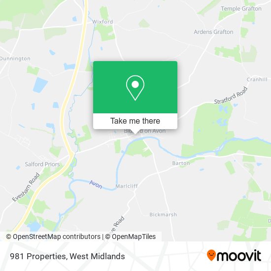 981 Properties map