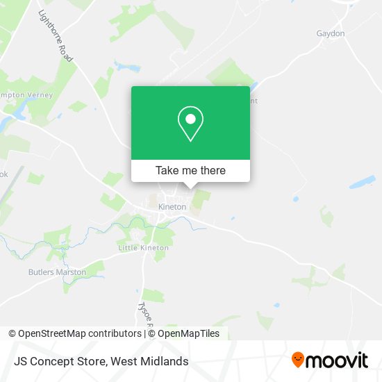 JS Concept Store map