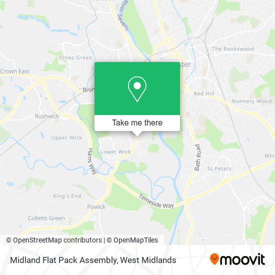 Midland Flat Pack Assembly map