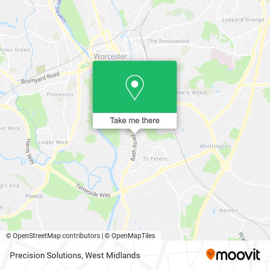 Precision Solutions map