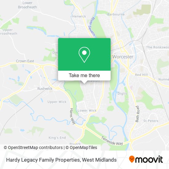 Hardy Legacy Family Properties map