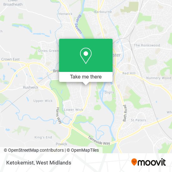 Ketokemist map
