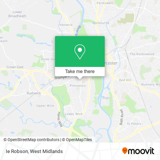 Ie Robson map