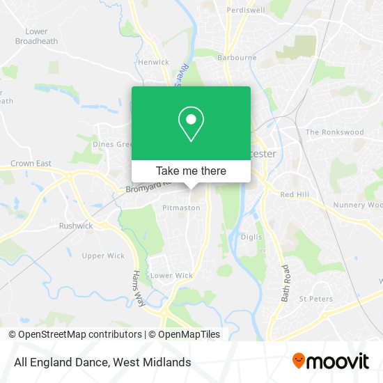 All England Dance map