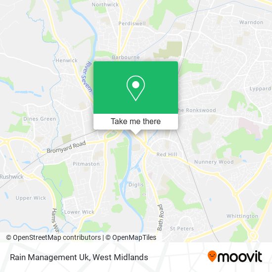 Rain Management Uk map
