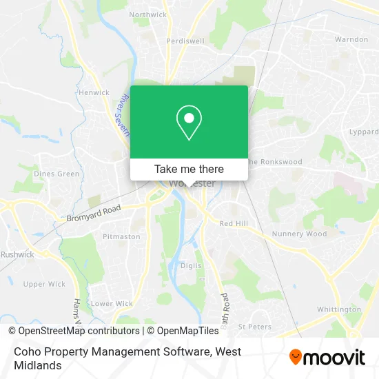 Coho Property Management Software map