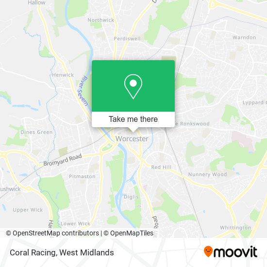Coral Racing map