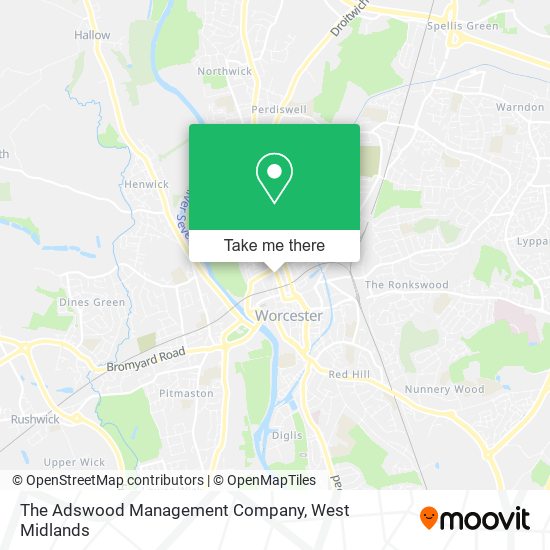 The Adswood Management Company map