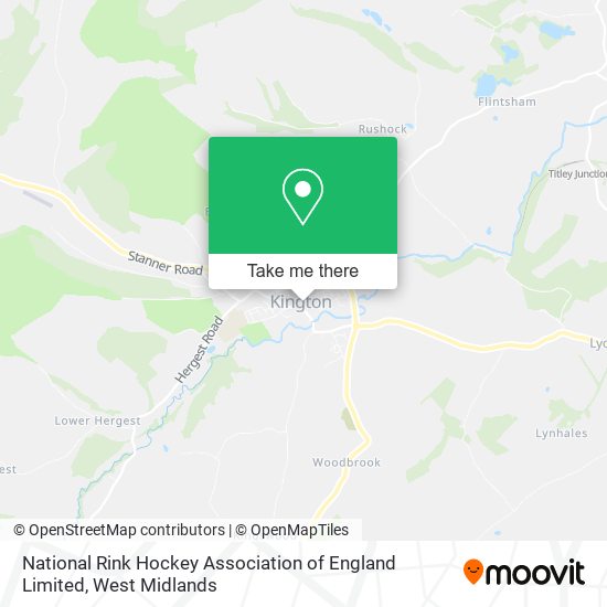 National Rink Hockey Association of England Limited map