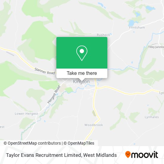 Taylor Evans Recruitment Limited map