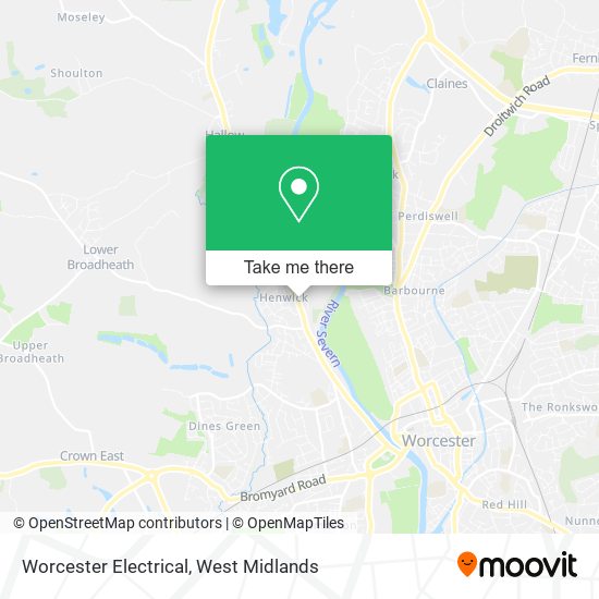 Worcester Electrical map