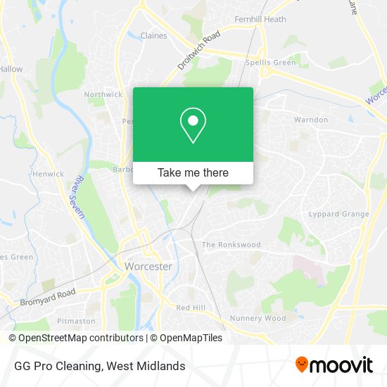 GG Pro Cleaning map