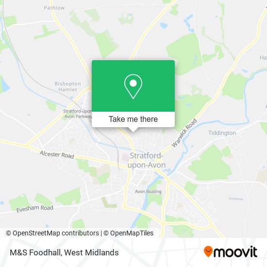 M&S Foodhall map