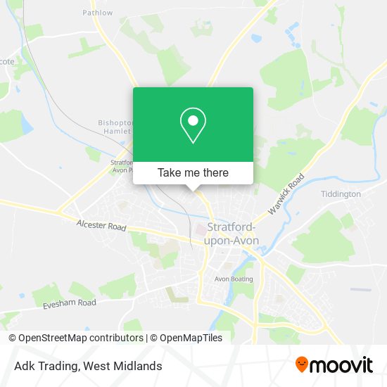 Adk Trading map