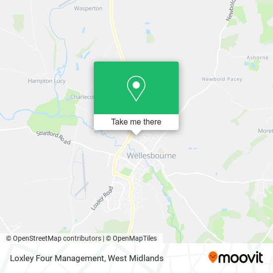 Loxley Four Management map