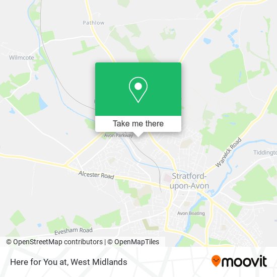 Here for You at map