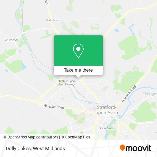 Dolly Cakes map