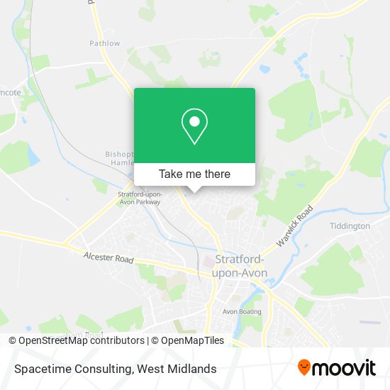 Spacetime Consulting map