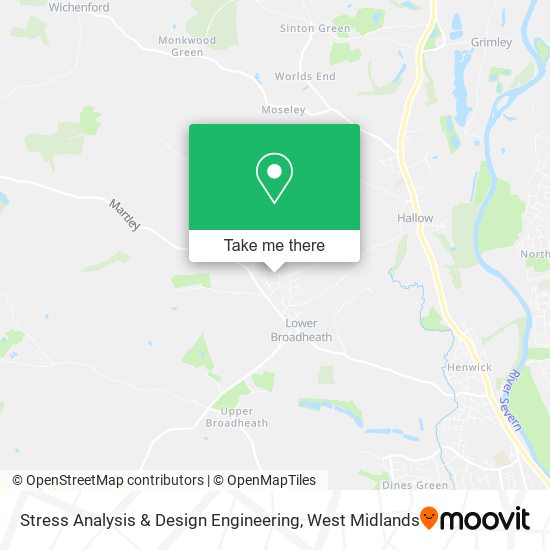 Stress Analysis & Design Engineering map