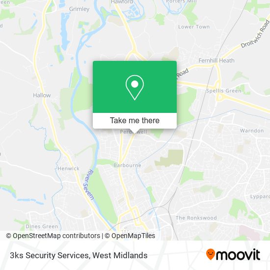 3ks Security Services map