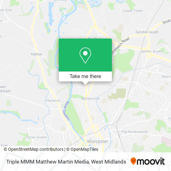 Triple MMM Matthew Martin Media map