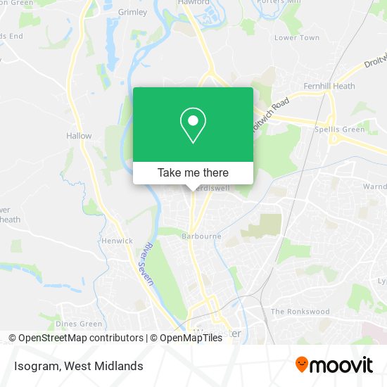 Isogram map