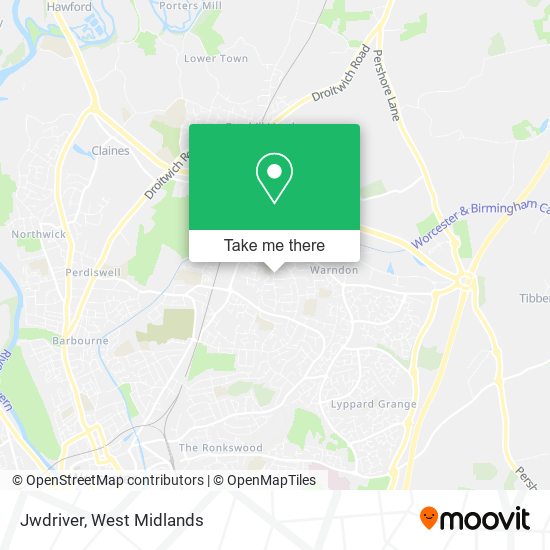 Jwdriver map