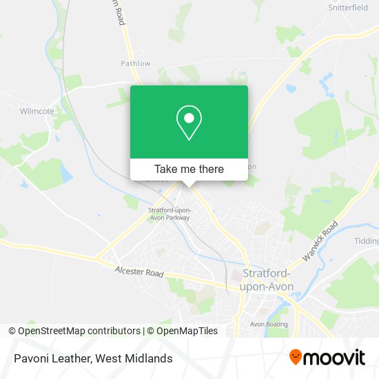 Pavoni Leather map
