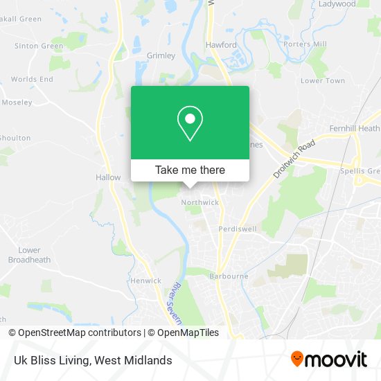 Uk Bliss Living map