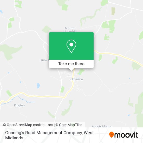 Gunning's Road Management Company map
