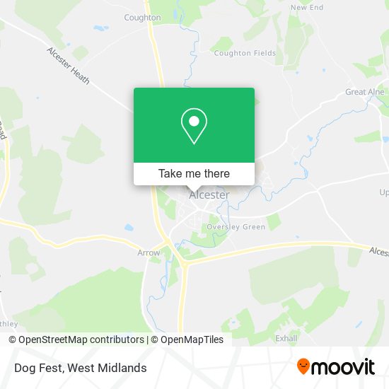 Dog Fest map