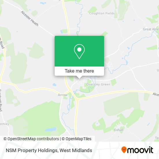 NSM Property Holdings map