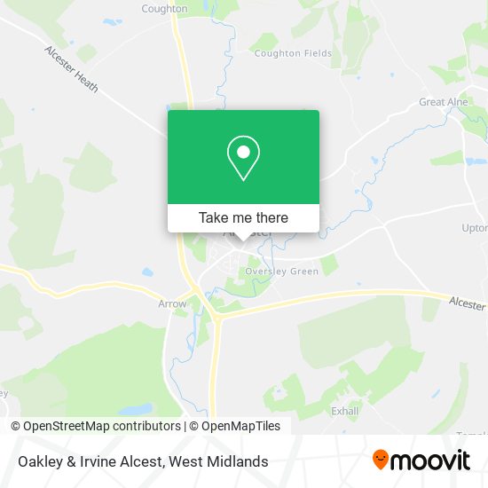Oakley & Irvine Alcest map