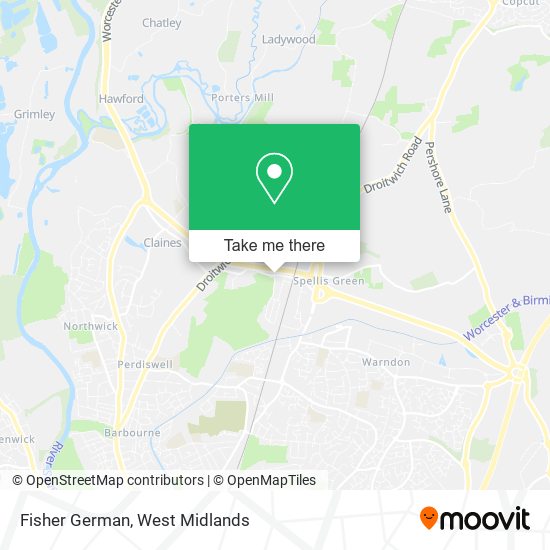 Fisher German map