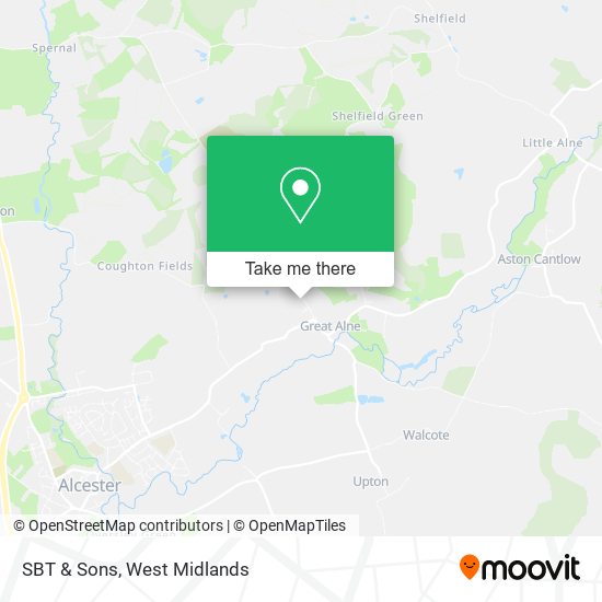 SBT & Sons map