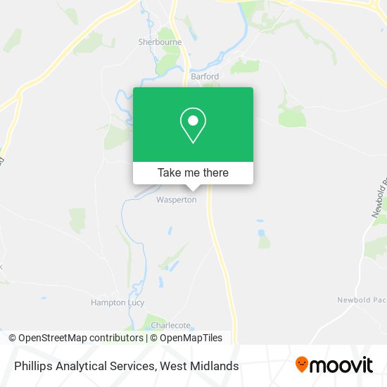 Phillips Analytical Services map