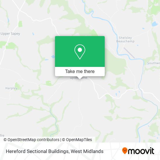 Hereford Sectional Buildings map