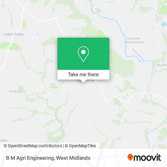 B M Agri Engineering map