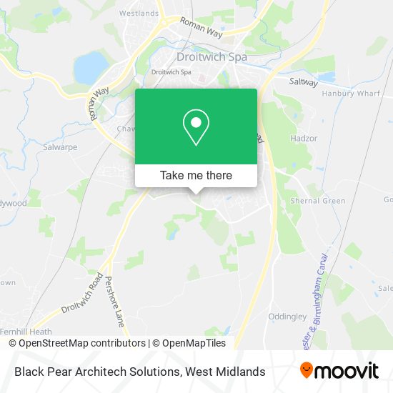 Black Pear Architech Solutions map