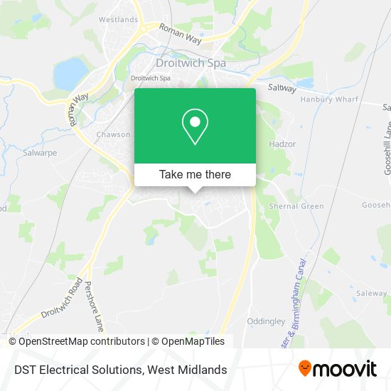 DST Electrical Solutions map